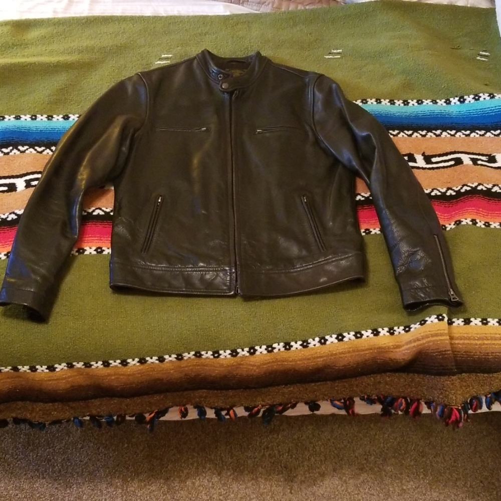 Lucky Brand Bonneville Leather Jacket